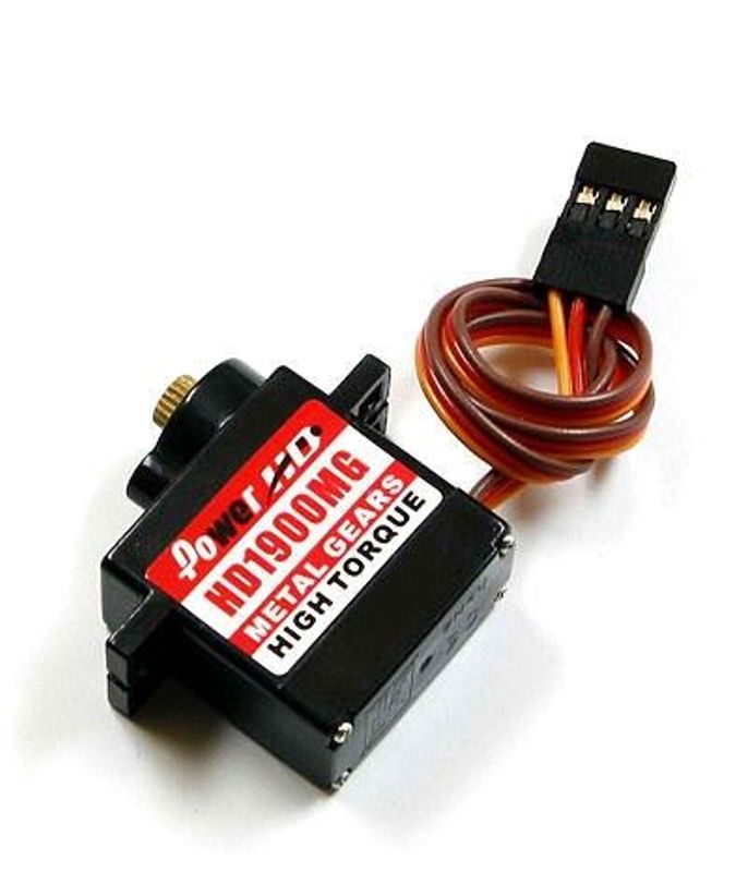 HD-1900MG - Analog 1.5kg Servo Metalldrev 13.0g