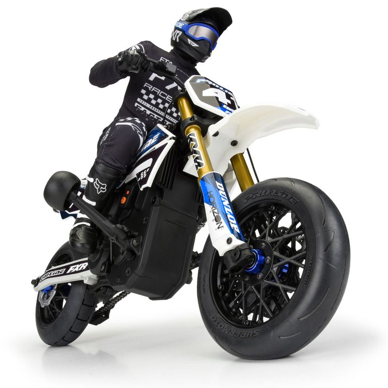 1/4 Supermoto S3 Motorsykkelhjul (Foran) MTD Svart (1)