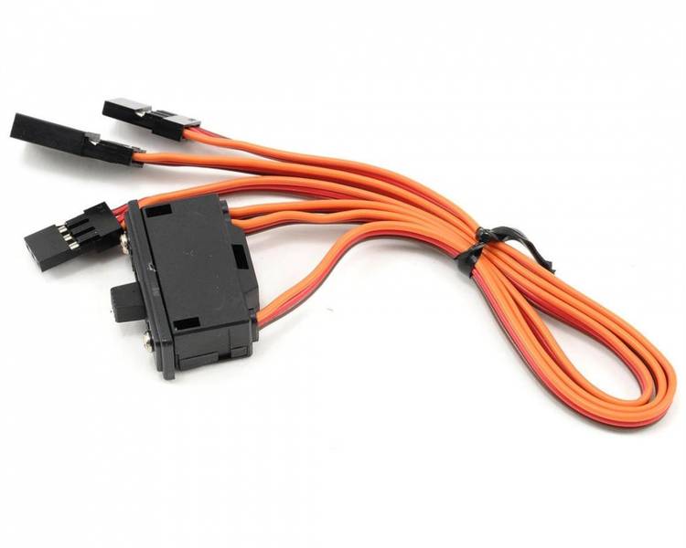 Strømbryter med ladekabel JR/Universal Kontakter