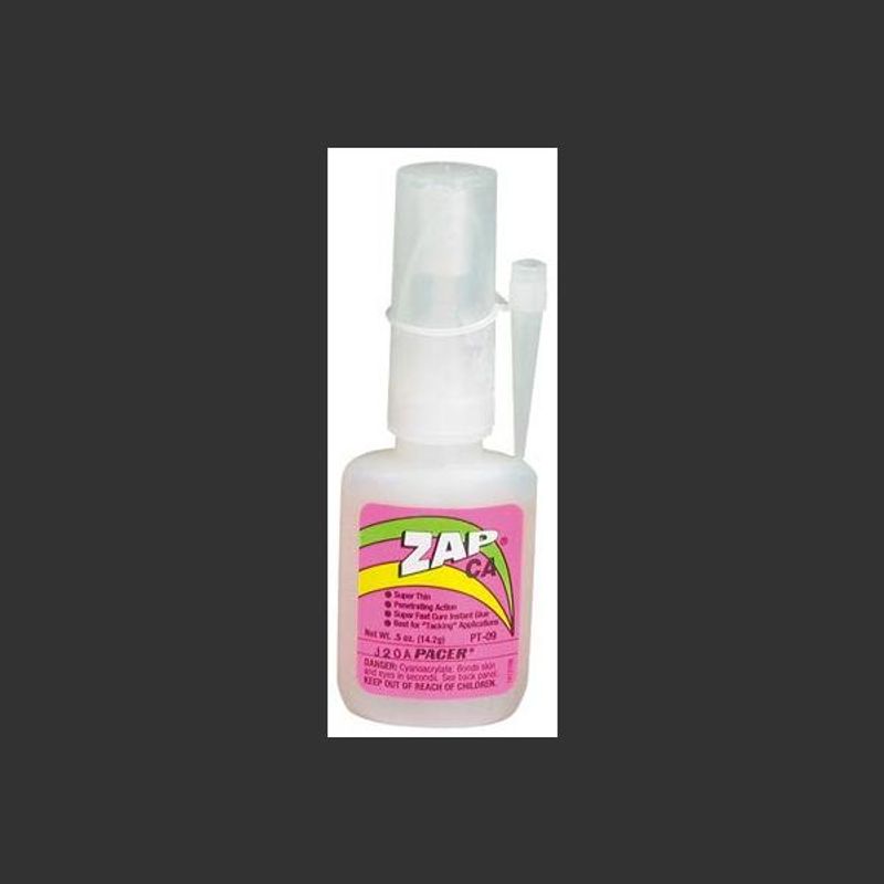 PT-09 - Pacer Zap Rød 14g Hurtiglim