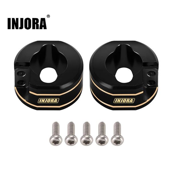 INJORA 2PCS 14g/pcs Brass Rear Axle Counterweights for 1/18 TRX4M