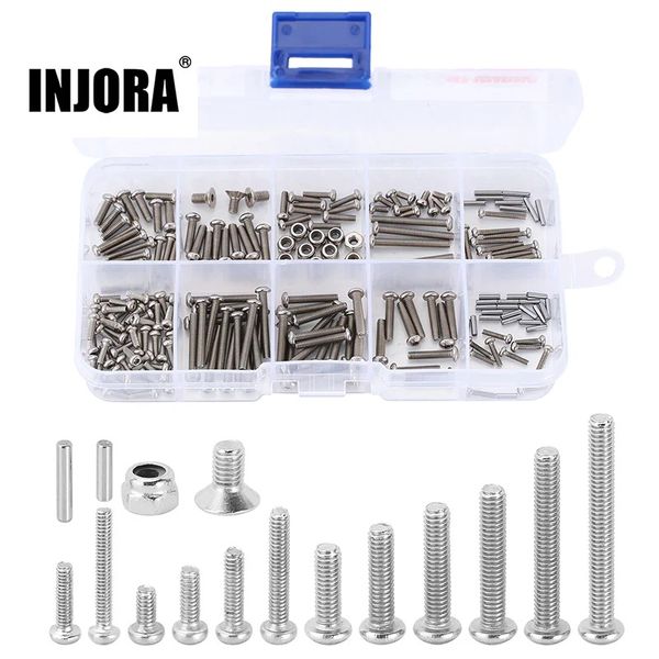 INJORA - Skruesett Stainless Steel TRX-4M (9746X)