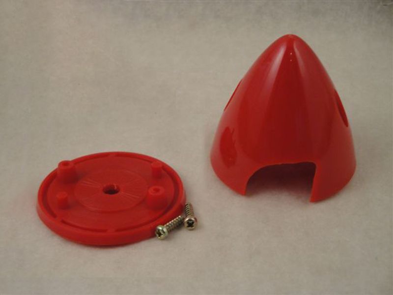MPX Rød Spinner TT 2 blad 45mm Plast (1)