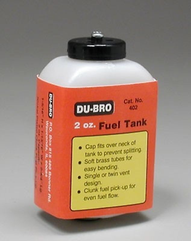 DUBRO402 - Fuel Tank 2oz - 60cc