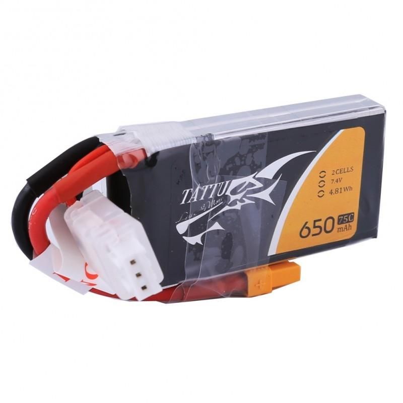2s 650mAh - 75C - Gens Ace Tattu XT30
