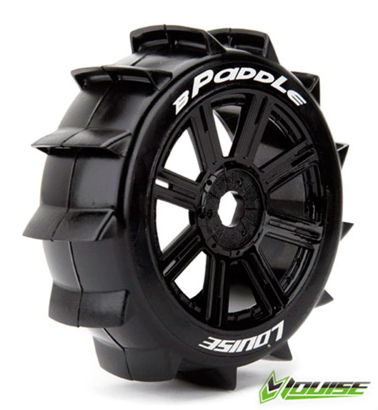 Dekk og Felg B-PADDLE 1/8 Buggy Sport (2)