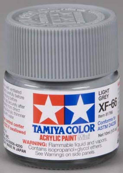 Tamiya Acrylic Mini XF-66 Light Gray 10ml