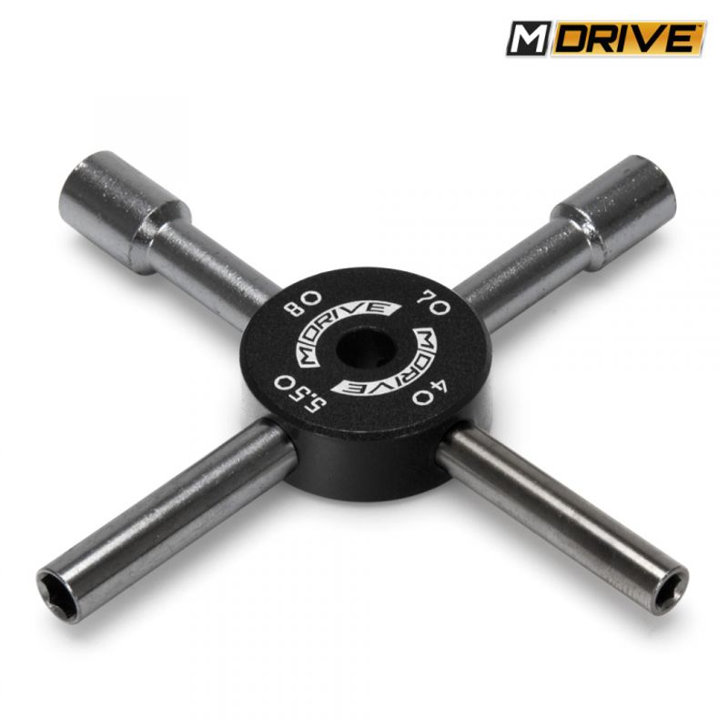 MDrive - Multi-Mutterverktøy - 4, 5.5, 7 & 8mm (MD50000)