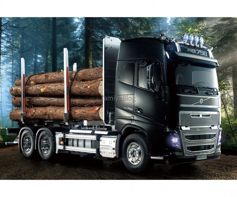 Tamiya 56360 1/14 VOLVO FH16 Globetrotter 750 6x4 Timber