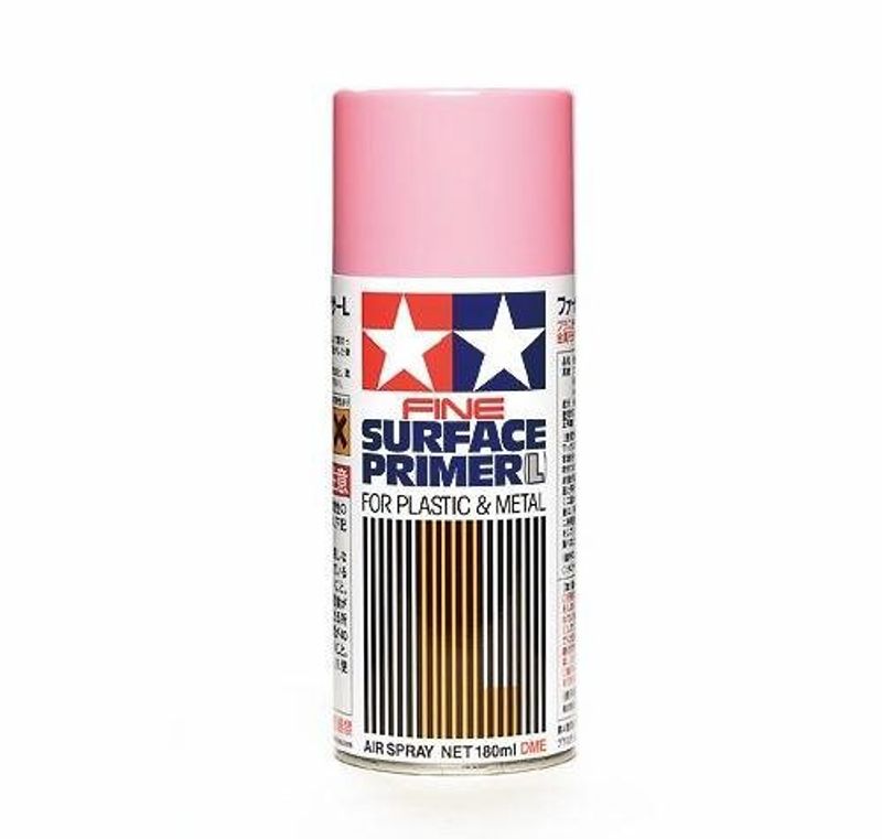 Tamiya Fine Surface Primer L Pink 180ml