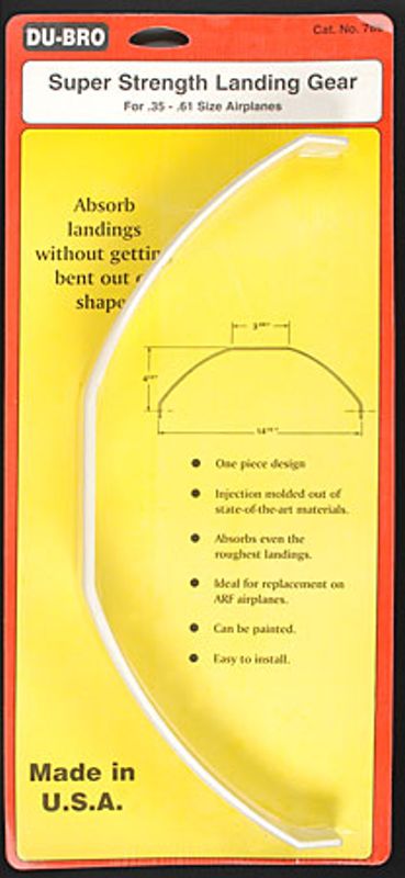 DUBRO789 Super Strength Landing Gear .35-.61