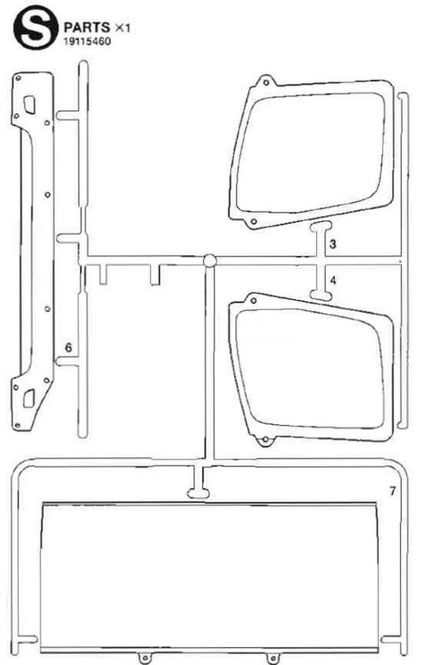 Hovedbilde Tamiya 19115460 S-Part ...