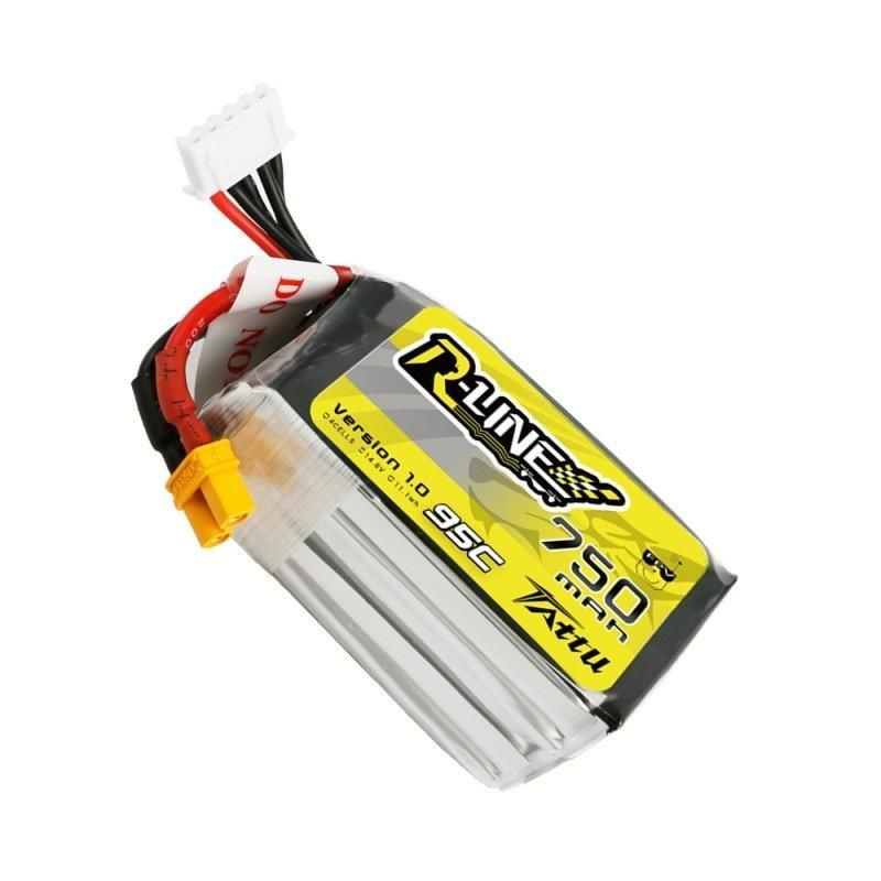 4s 750mAh - 95C - Gens Ace Tattu R-Line XT30