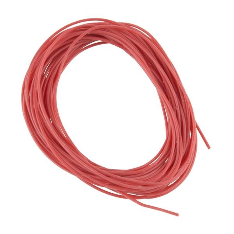Silikon kabel 12AWG pr Meter fra Rull I(Rød/Sort)