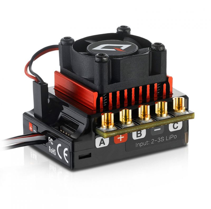 Hobbywing QuicRun 10BL120 Sensor Brushless G2 ESC 2-3S