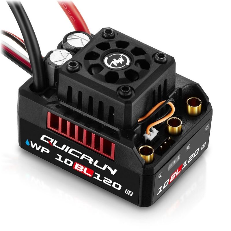 Hobbywing QuicRun 10BL120 G2 WP Brushless ESC 2-4S