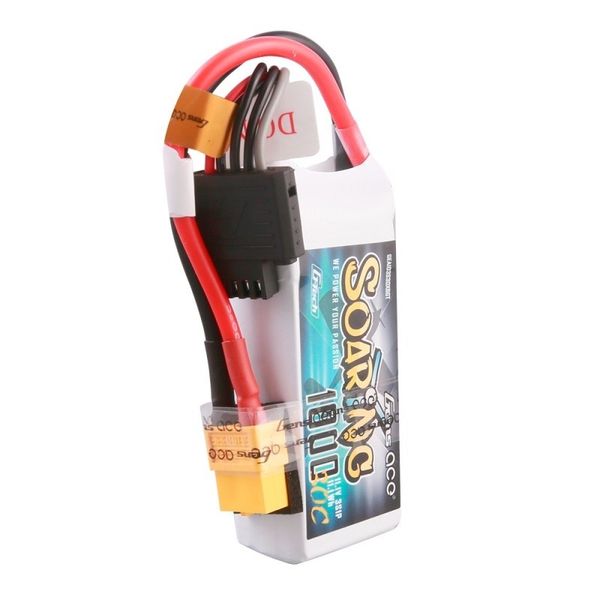 3S 1000mAh - 30C - Gens Ace Soaring G-Tech XT60