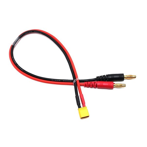 Bronto Ladekabel med XT30 plugg til 4mm bananplugger