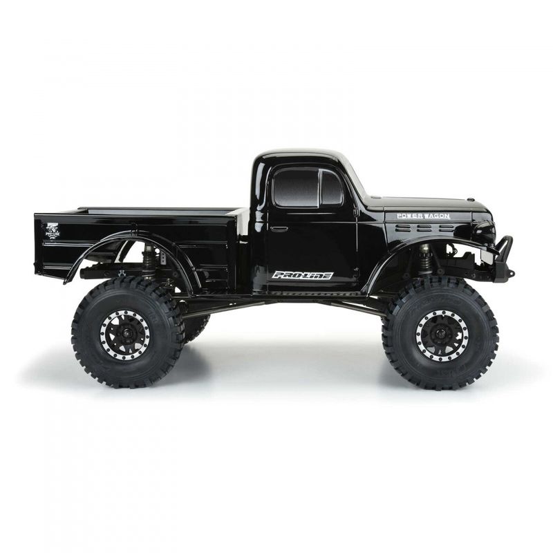 PRO3499-18 - 1946 Dodge Power Wagon Black Body 313mm Wheelbase