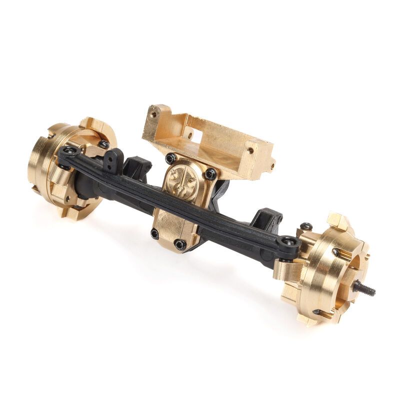 AXI302003 - Knuckles, Brass 12.5g stk (L/R): SCX24, AX24