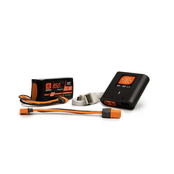 Spektrum Smart Powerstage Air Bundle: 850mAh 3S G2 LiPo Battery / S120 Charger