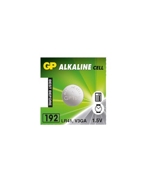 GP Ultra + Lithium button cell 1.5V LR41-AG3-384-392-192 (1 stk)