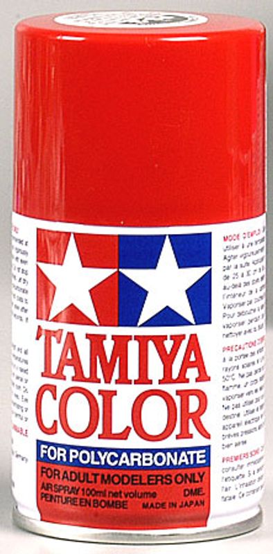 PS-2 - Spray Lakk Tamiya Rød 100ML