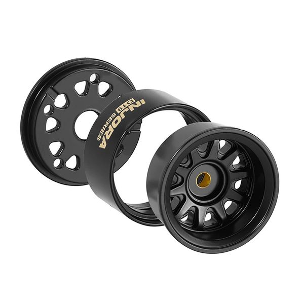 INJORA 0.7" D19 Brass Beadlock Wheels for 1/30 SCX30 (W7007)