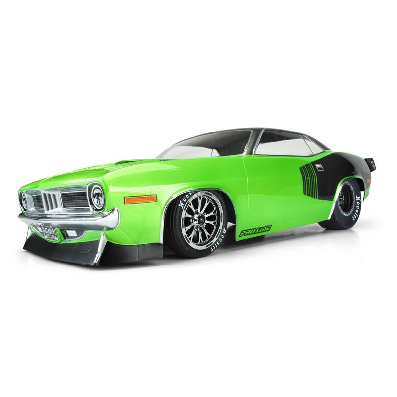 PRO3550-00 - 1/10 1972 Plymouth Barracuda Clear Body: Drag Car