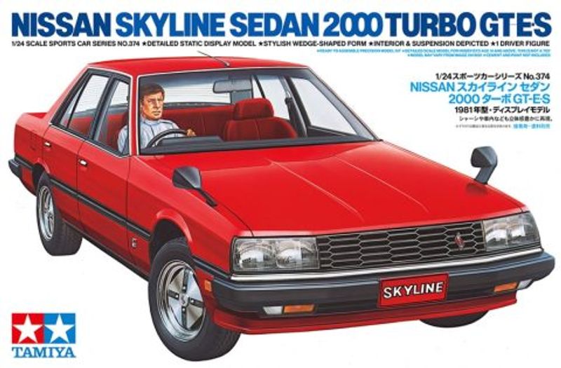 Tamiya 24374 - 1/24 1981 Skyline 2000 Turbo GTES